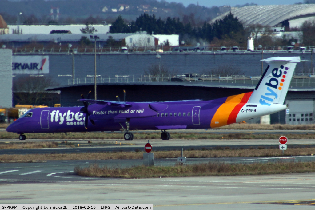 G-PRPM, 2008 Bombardier DHC-8-402 Dash 8 C/N 4188, Taxiing