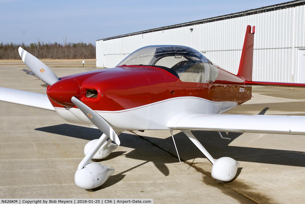N626KM, 2017 Van's RV-14A C/N 140093, I built this plane starting in late 2013 and had the first flight on June 27, 2018.