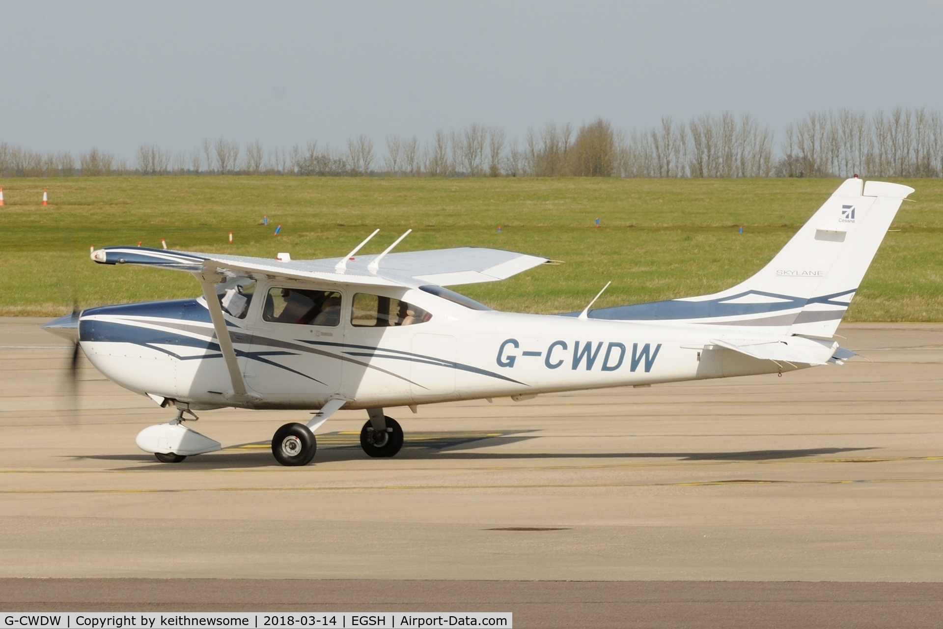 G-CWDW, 2007 Cessna 182T Skylane C/N 18281946, Return Visitor.