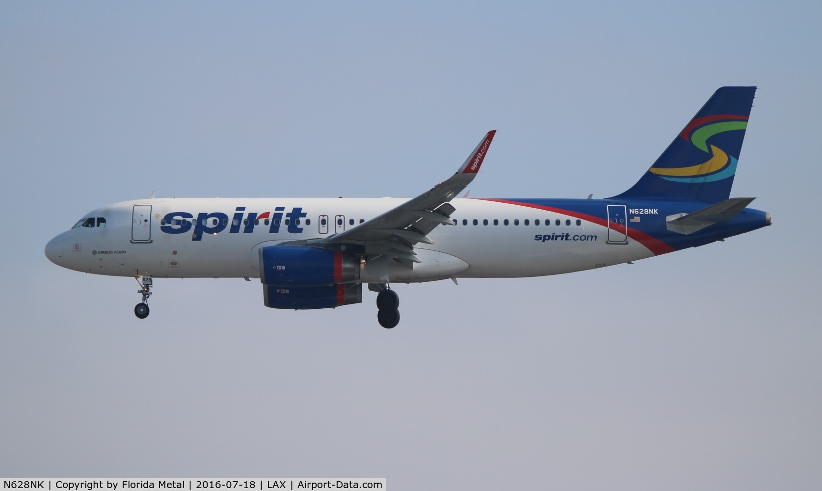 N628NK, 2014 Airbus A320-232 C/N 6193, Spirit