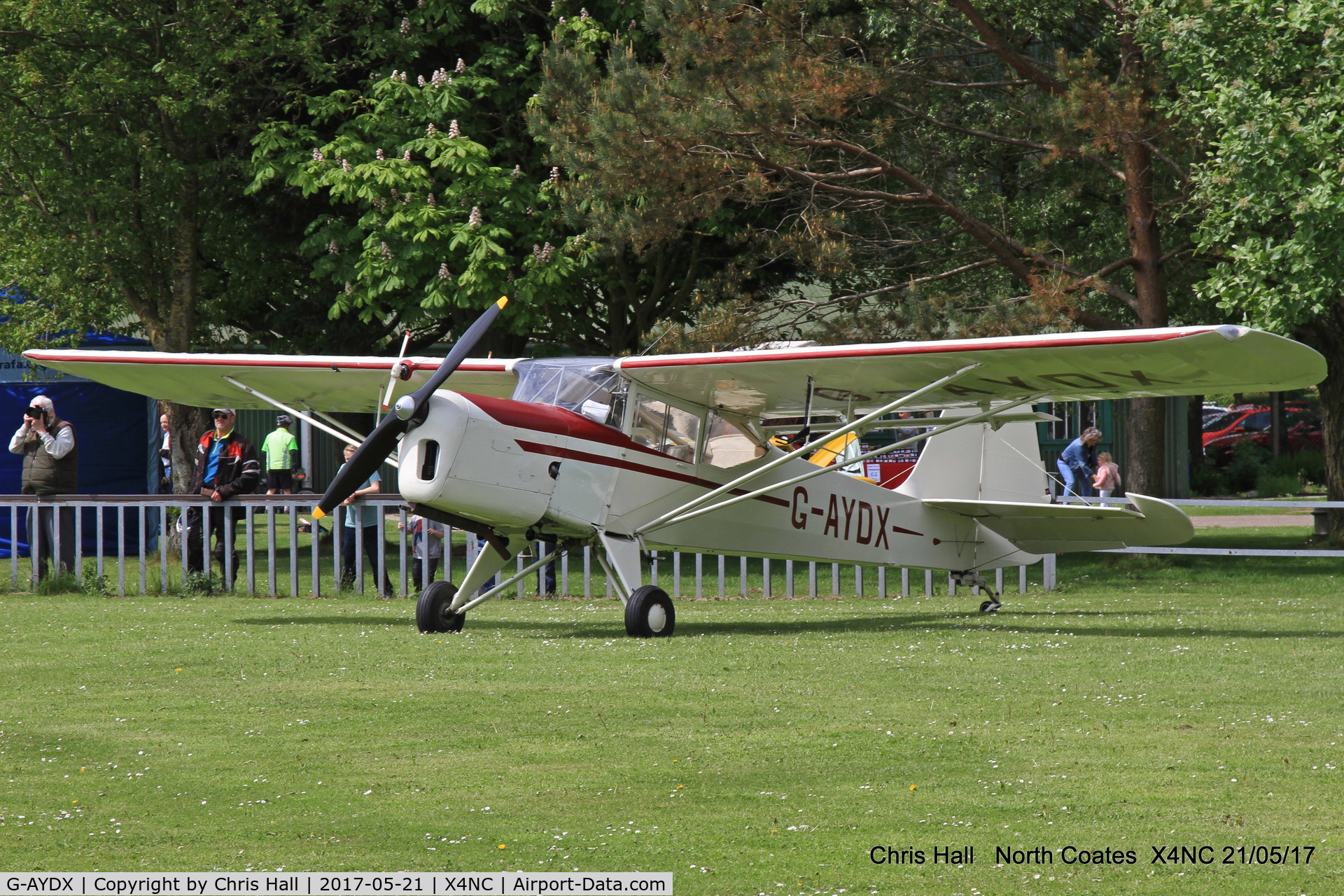 G-AYDX, 1968 Beagle A-61 Terrier 2 C/N B.647, North Coates Summer fly in