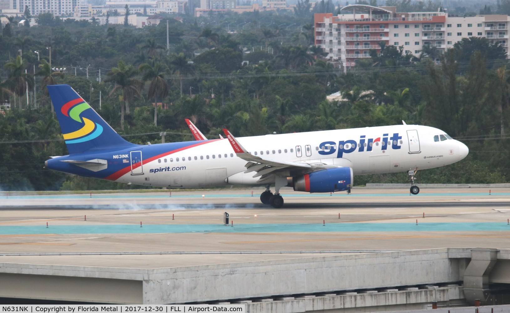 N631NK, 2014 Airbus A320-232 C/N 6327, Spirit