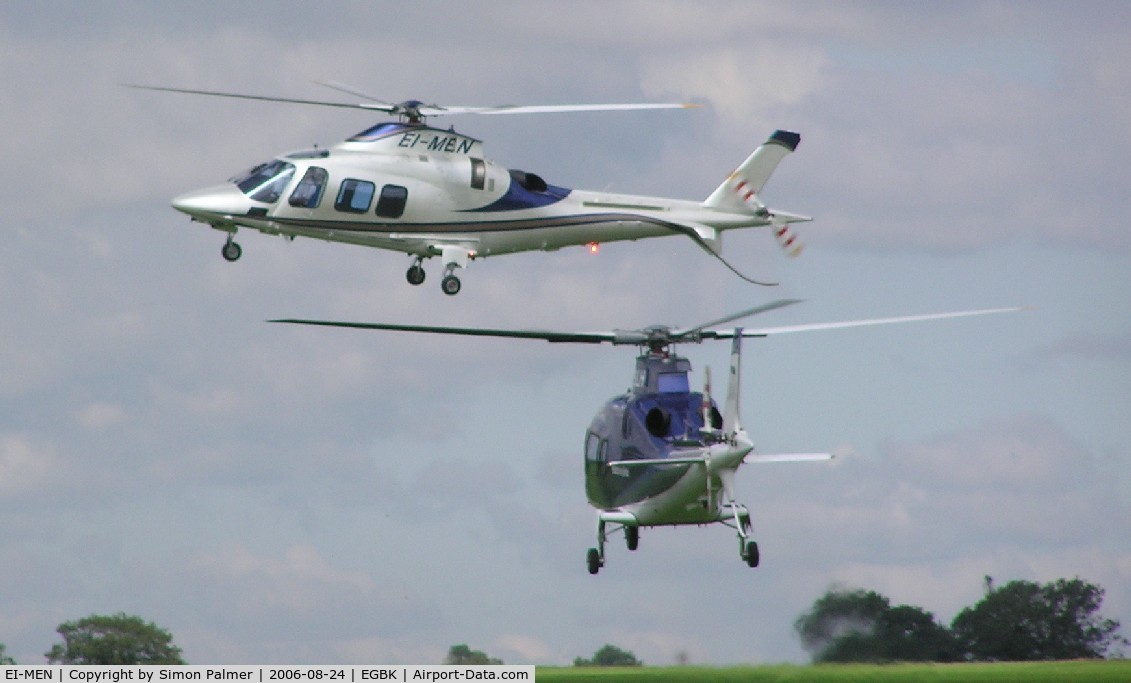 EI-MEN, Agusta A-109S Grand C/N 22017, Sywell activity