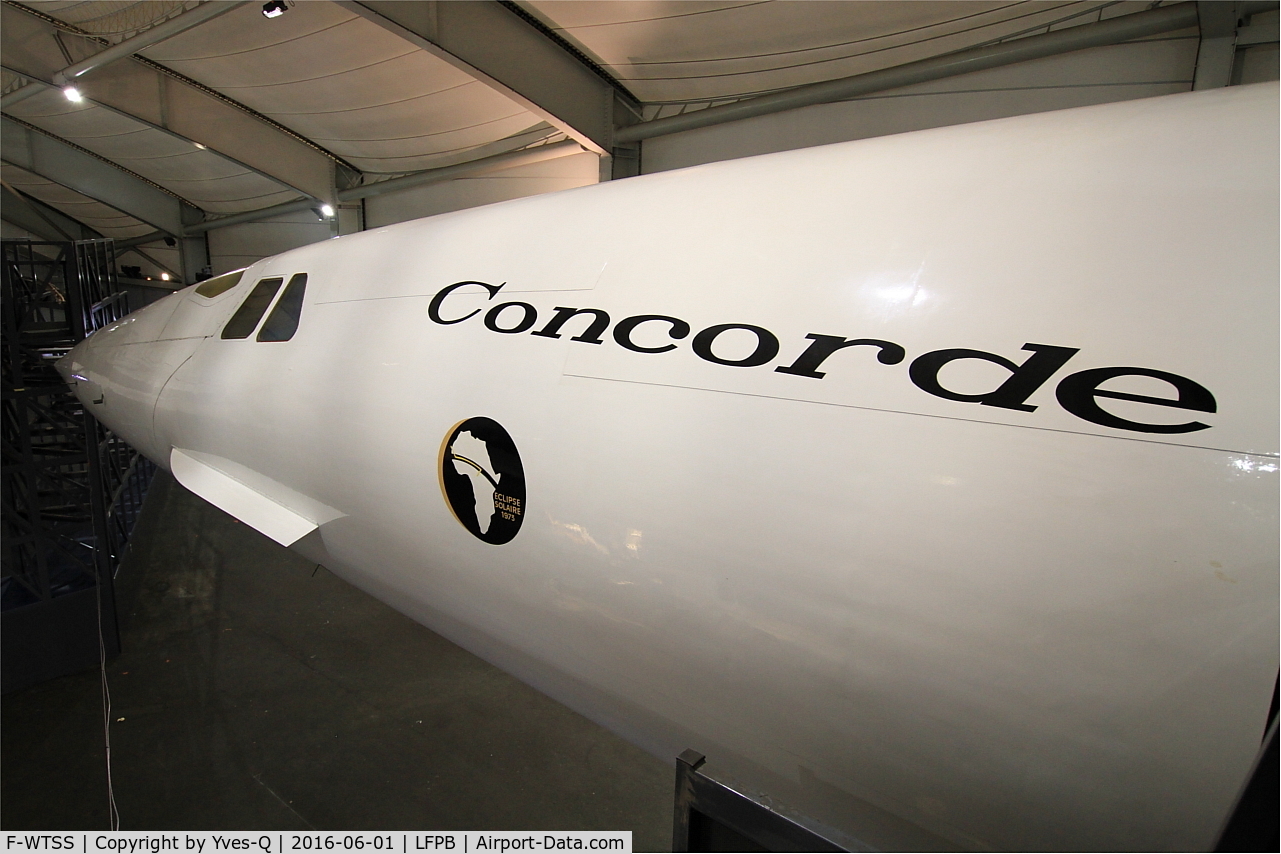 F-WTSS, 1968 Aerospatiale-BAC Concorde Prototype C/N 001, Aerospatiale-BAC Concorde Prototype, Air & Space Museum Paris-Le Bourget Airport (LFPB-LBG)