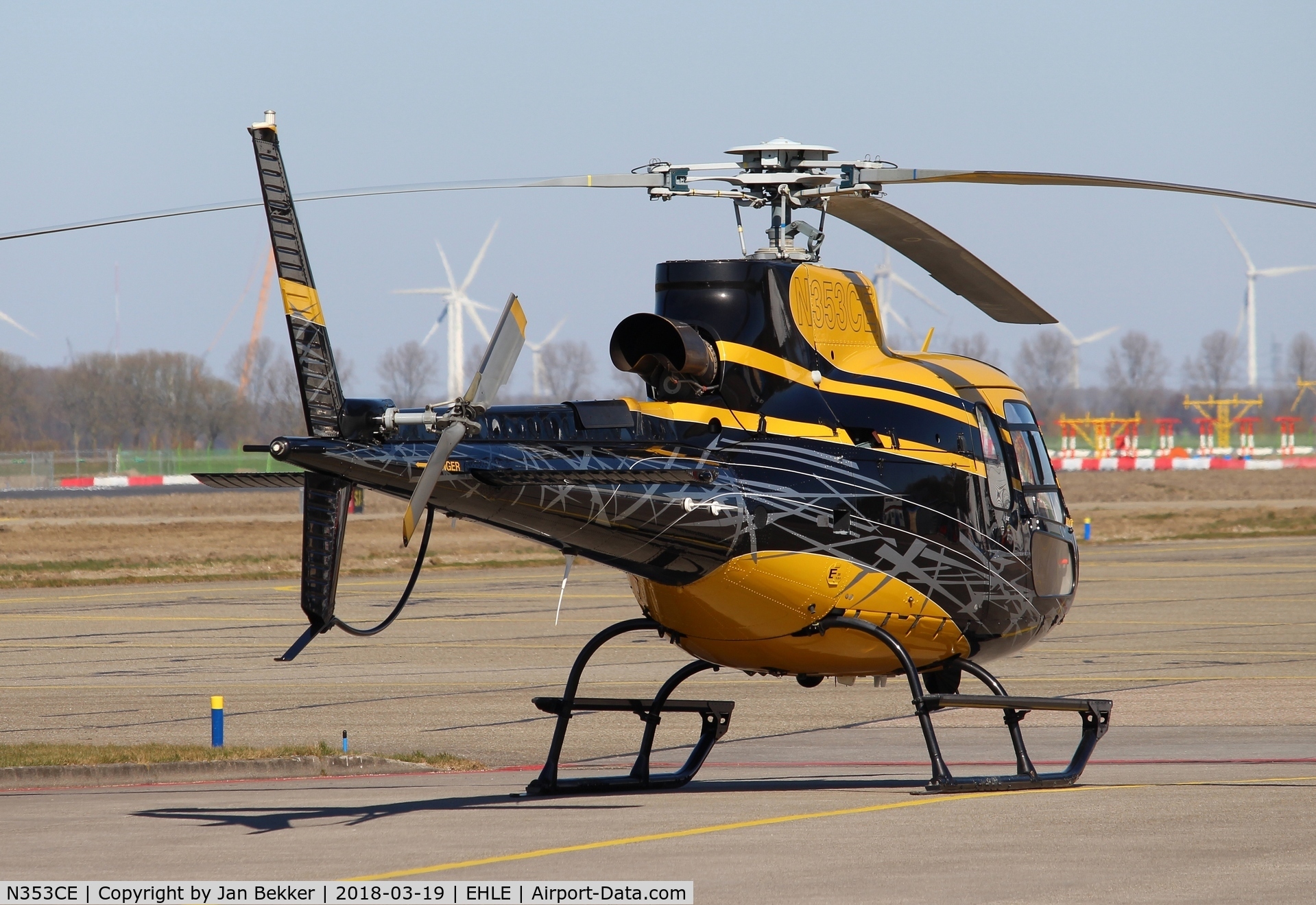 N353CE, Eurocopter AS-350B-3 Ecureuil Ecureuil C/N 4575, Lelystad Airport