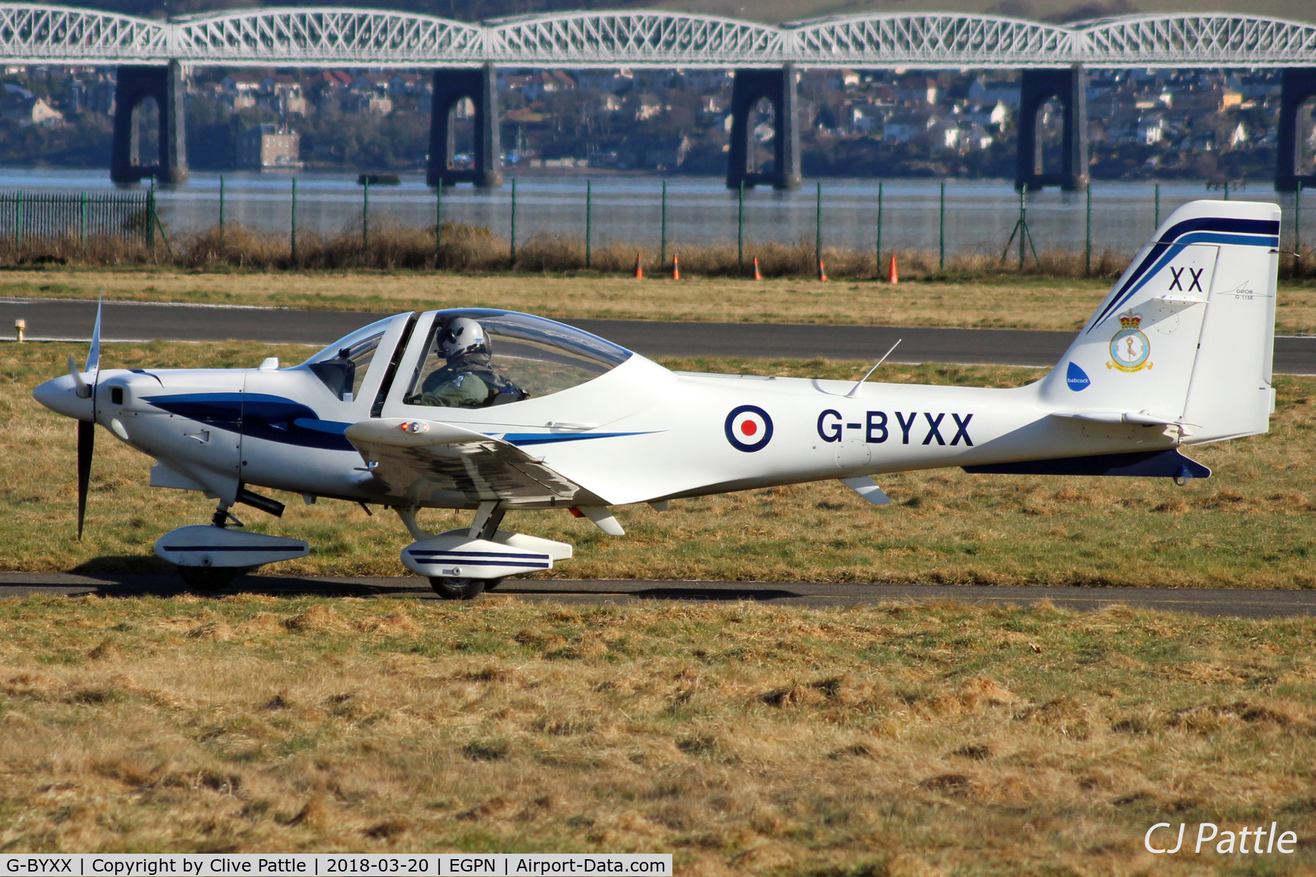 G-BYXX, 2001 Grob G-115E Tutor T1 C/N 82180/E, Pictured at Dundee