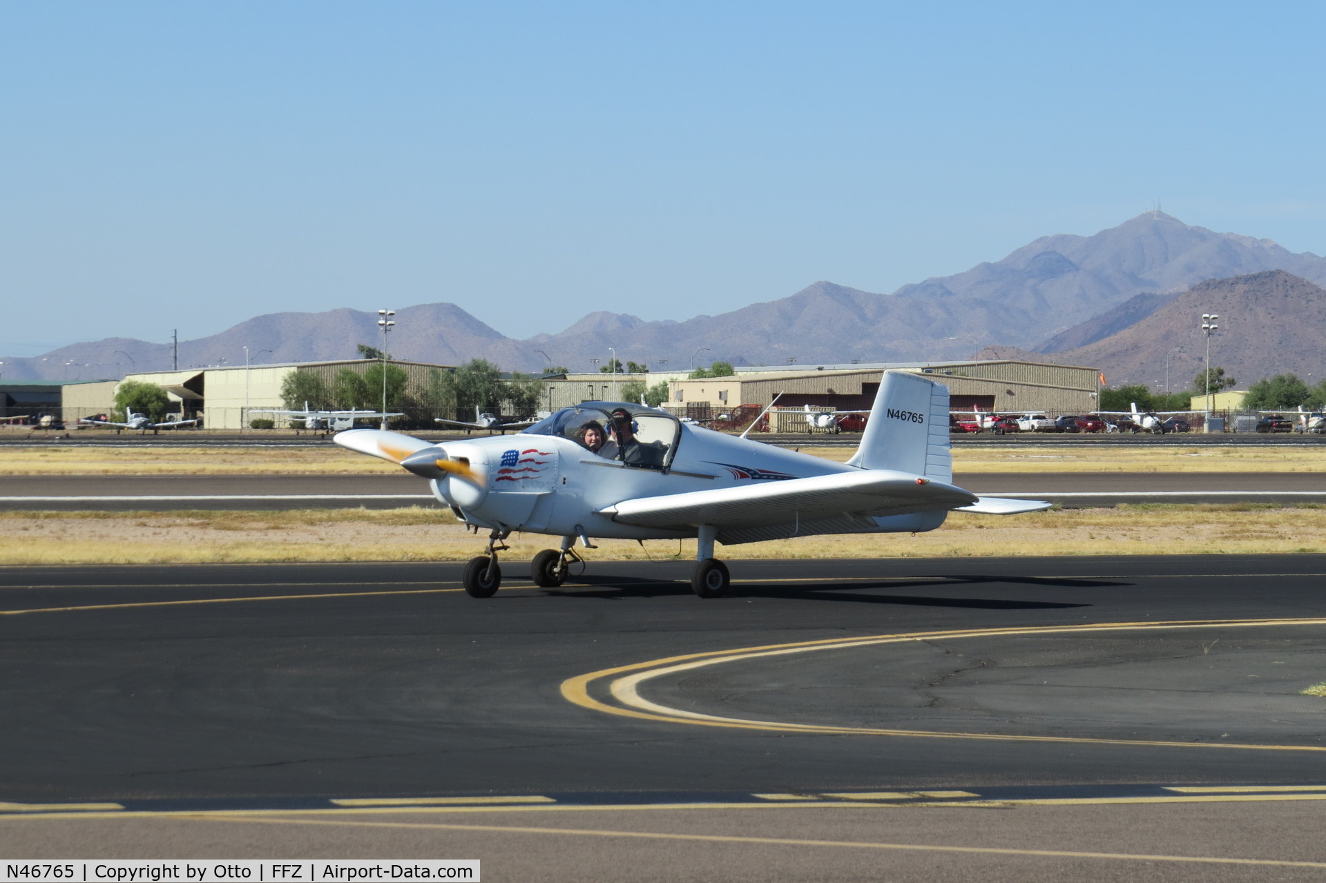 N46765, 2007 Thorp T-211 Sky Skooter C/N 21, Just landed at Copperstate