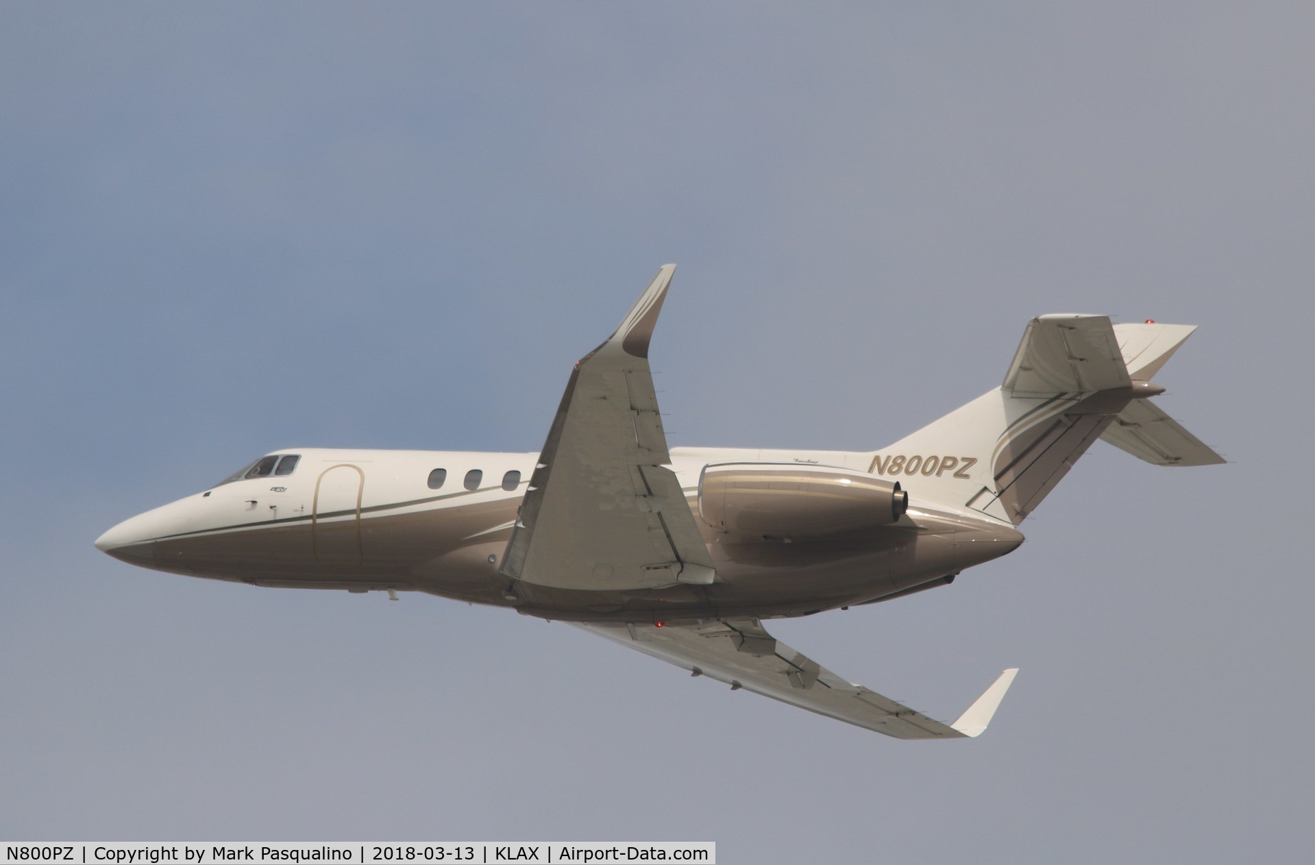 N800PZ, 1988 British Aerospace BAE 125 Series 800A C/N 25088, Hawker 800A