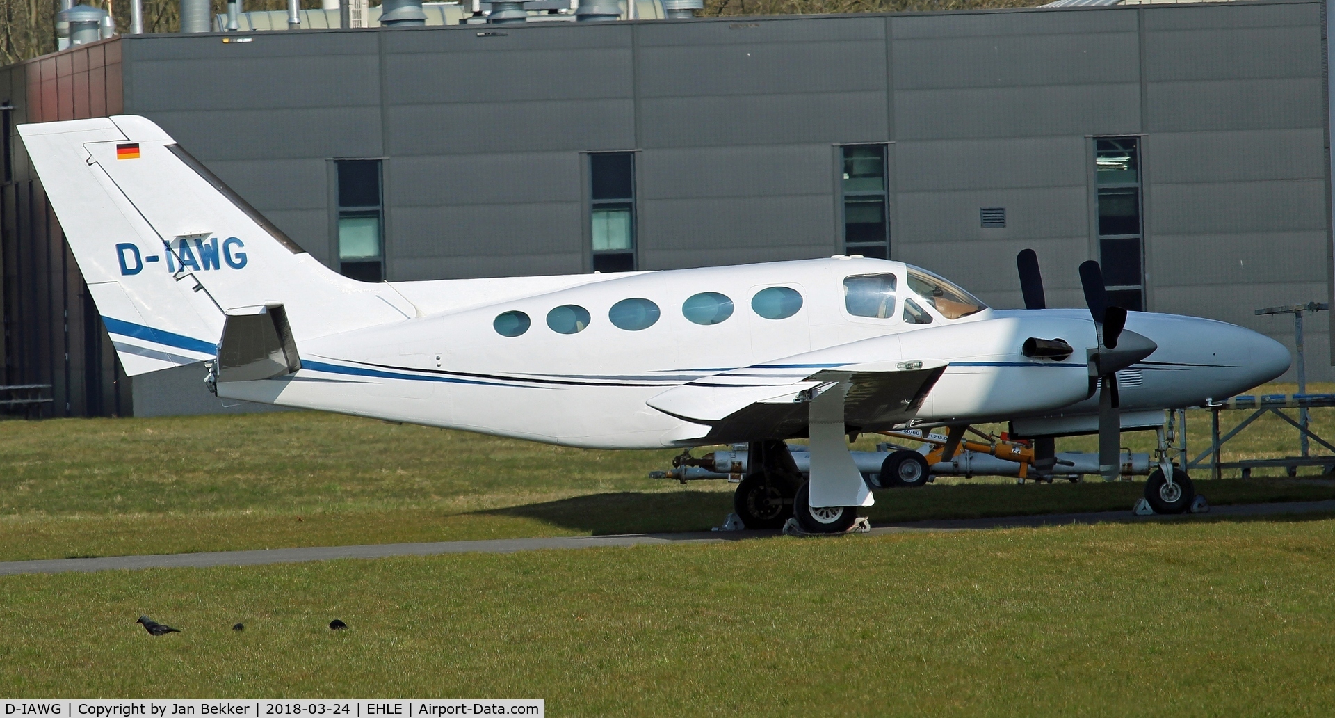 D-IAWG, 1982 Cessna 425 Conquest 1 C/N 425-0160, Lelystad Airport