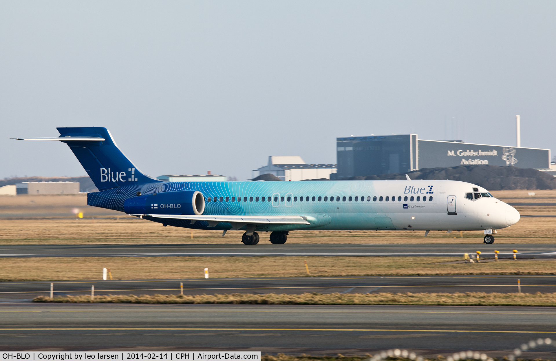 OH-BLO, 1999 Boeing 717-2K9 C/N 55056, Copenhagen 14.2.2014