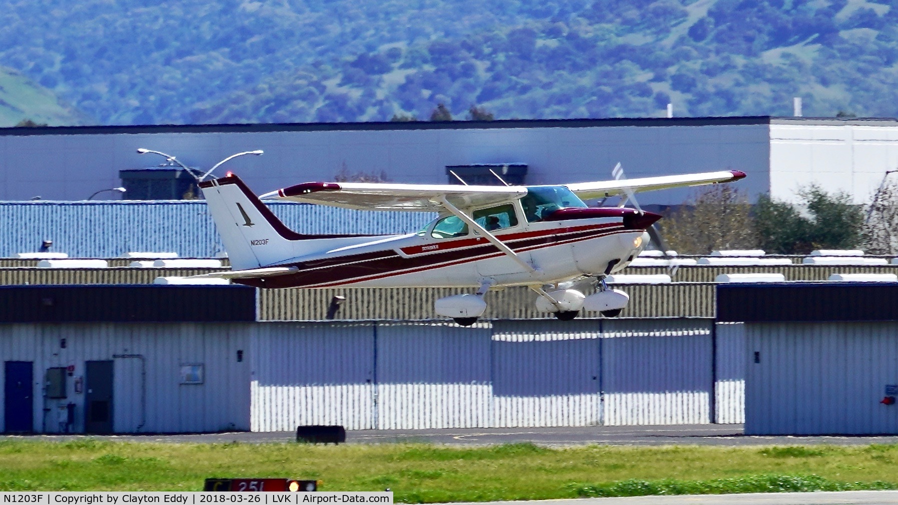 N1203F, 1979 Cessna 172N C/N 17272968, Livermore Airport California 2018.