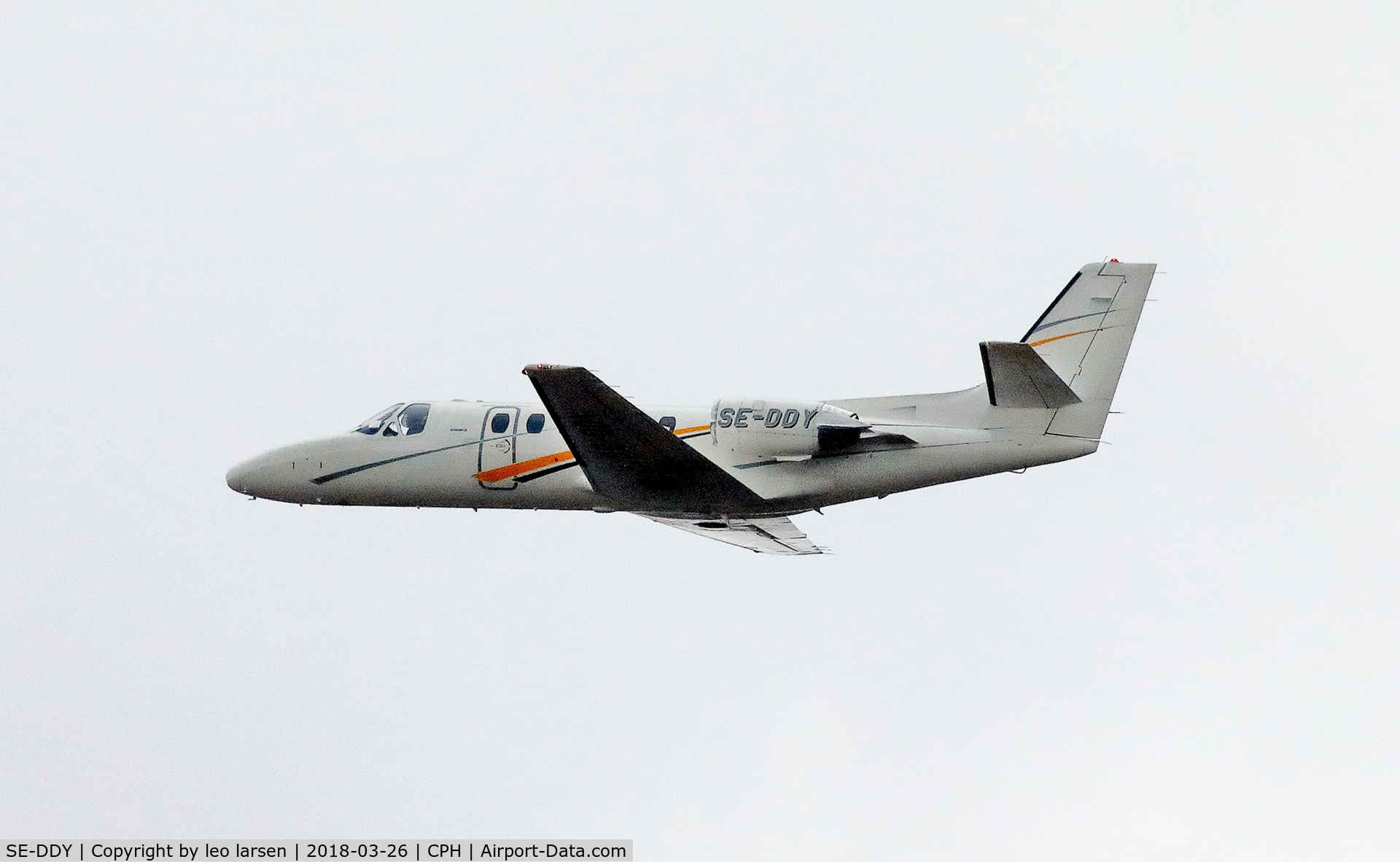 SE-DDY, 1980 Cessna 550 Citation II C/N 550-0115, Copenhagen 26.3.2018