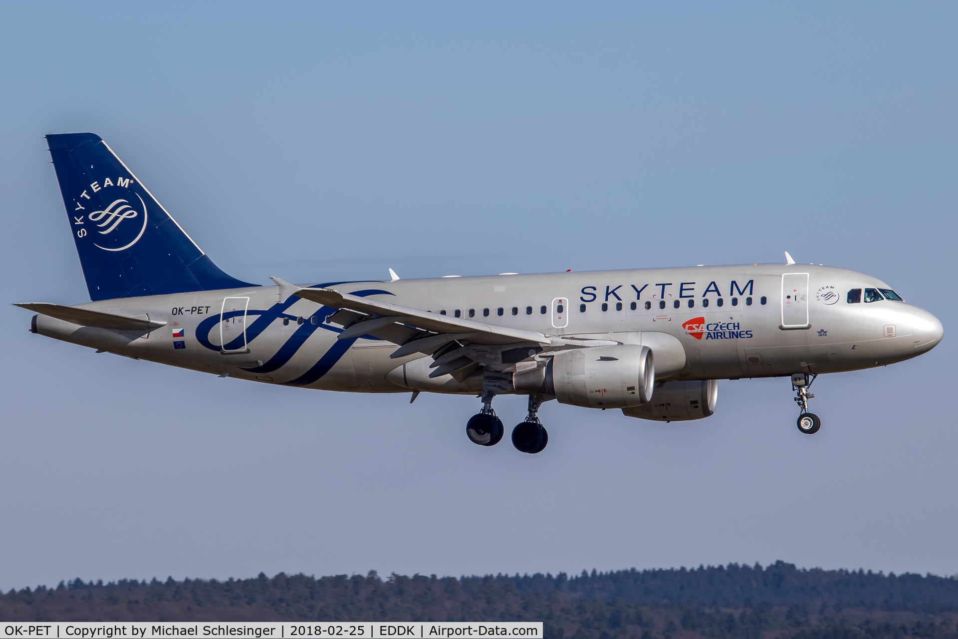 OK-PET, 2010 Airbus A319-112 C/N 4258, OK-PET - Airbus A319-112 - Czech Airlines (CSA)