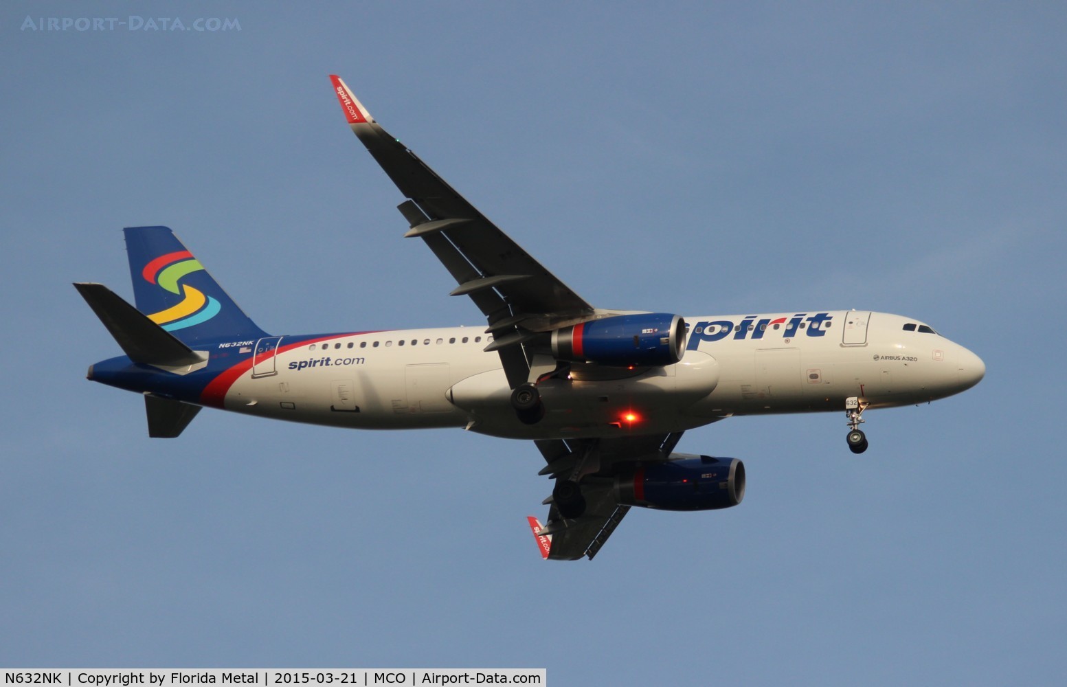 N632NK, 2014 Airbus A320-232 C/N 6331, Spirit