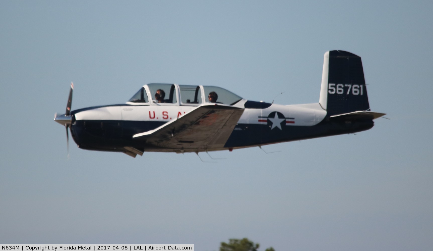 N634M, 1955 Beech T-34A Mentor Mentor C/N G-761, T-34 at Sun N Fun