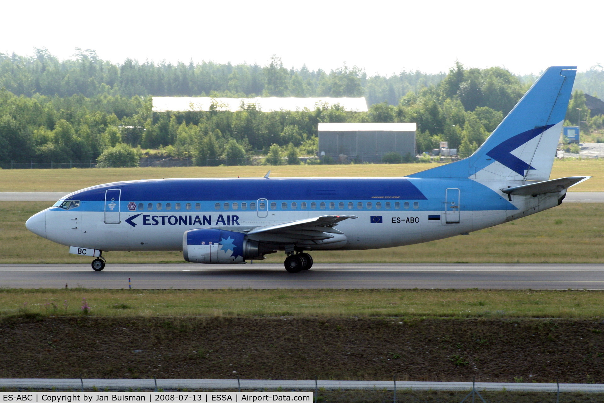 ES-ABC, 1995 Boeing 737-5Q8 C/N 26324, Estonian