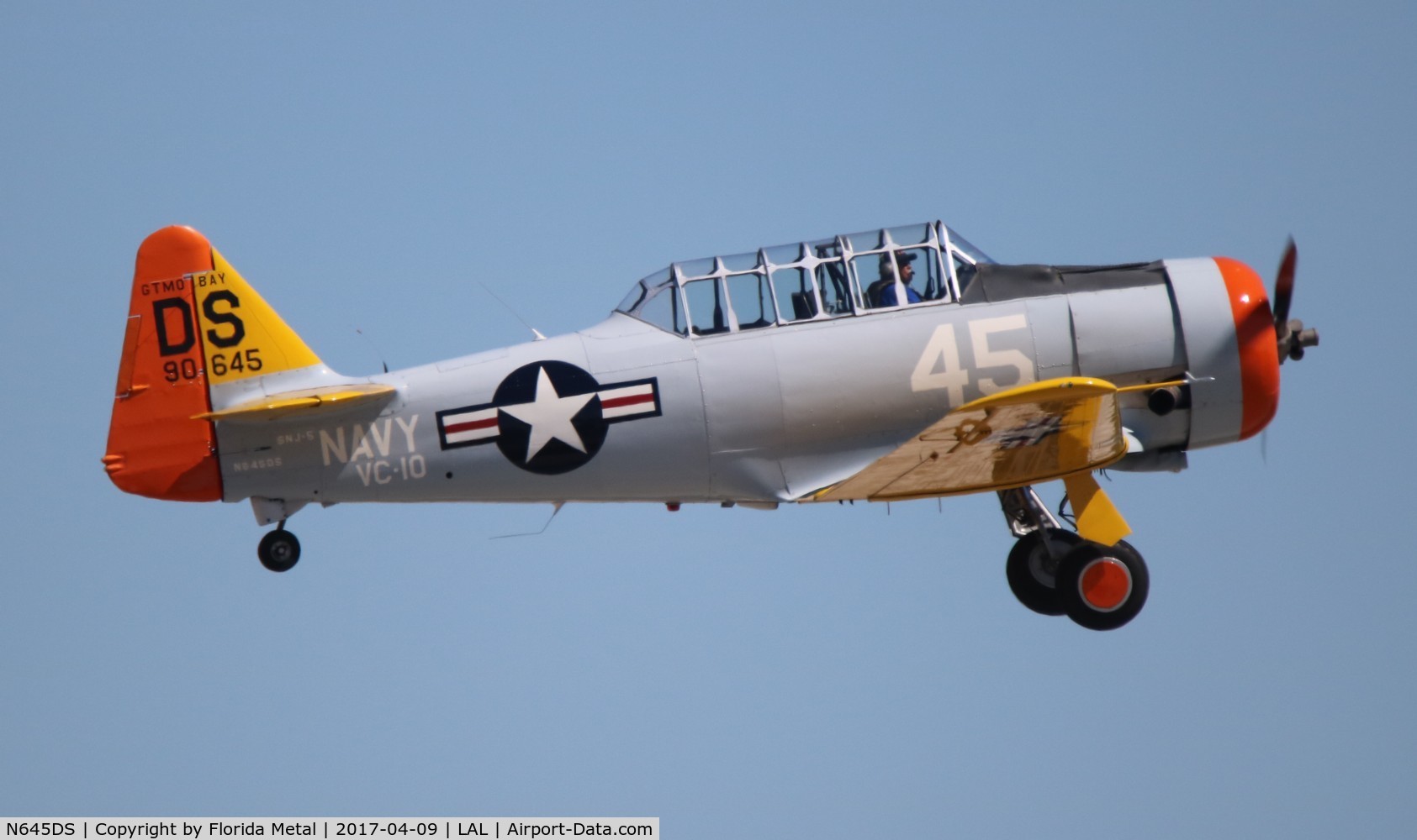 N645DS, 1944 North American SNJ-5 Texan Texan C/N 88-17678, SNJ-5