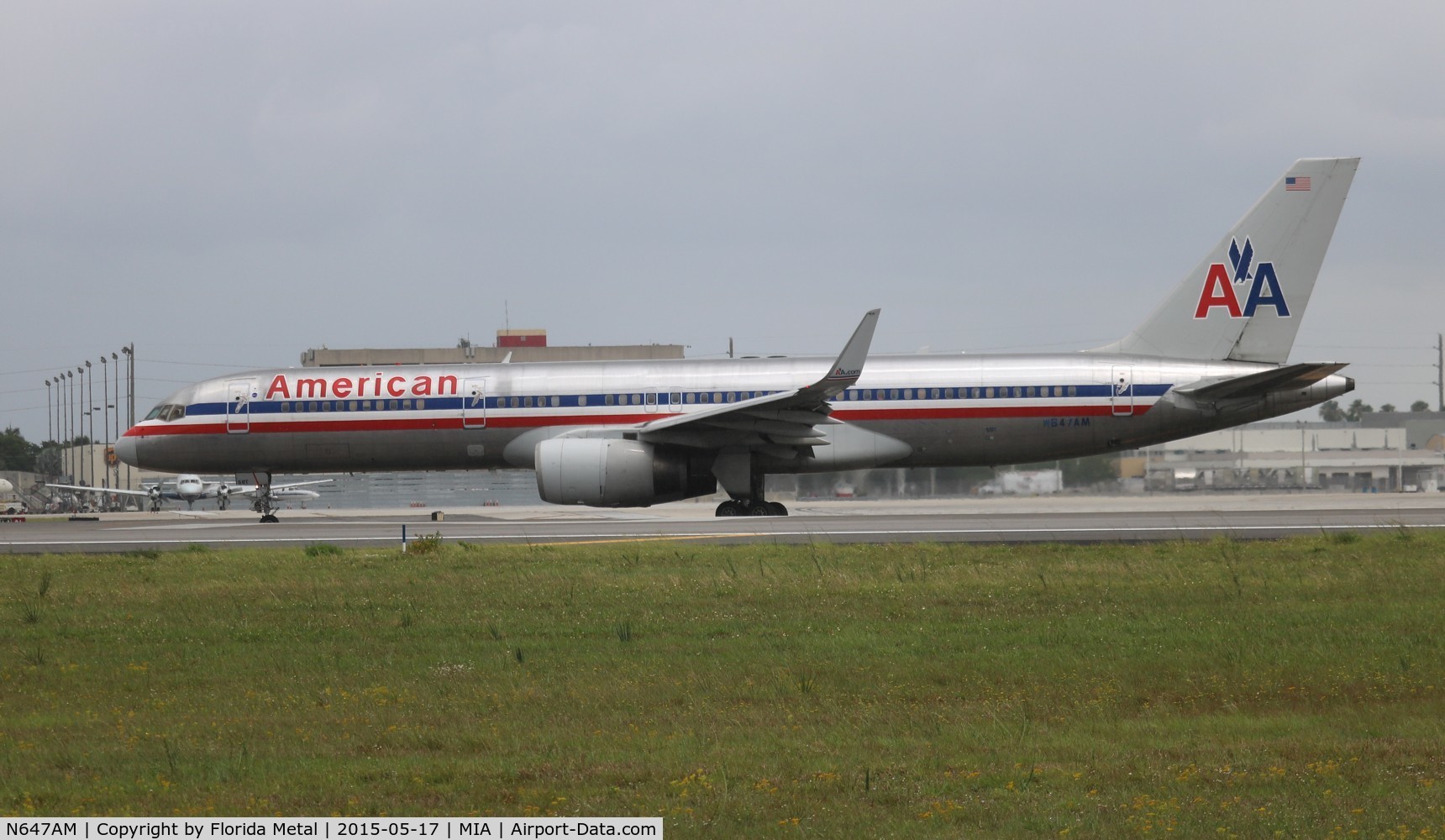 N647AM, 1991 Boeing 757-223 C/N 24605, American