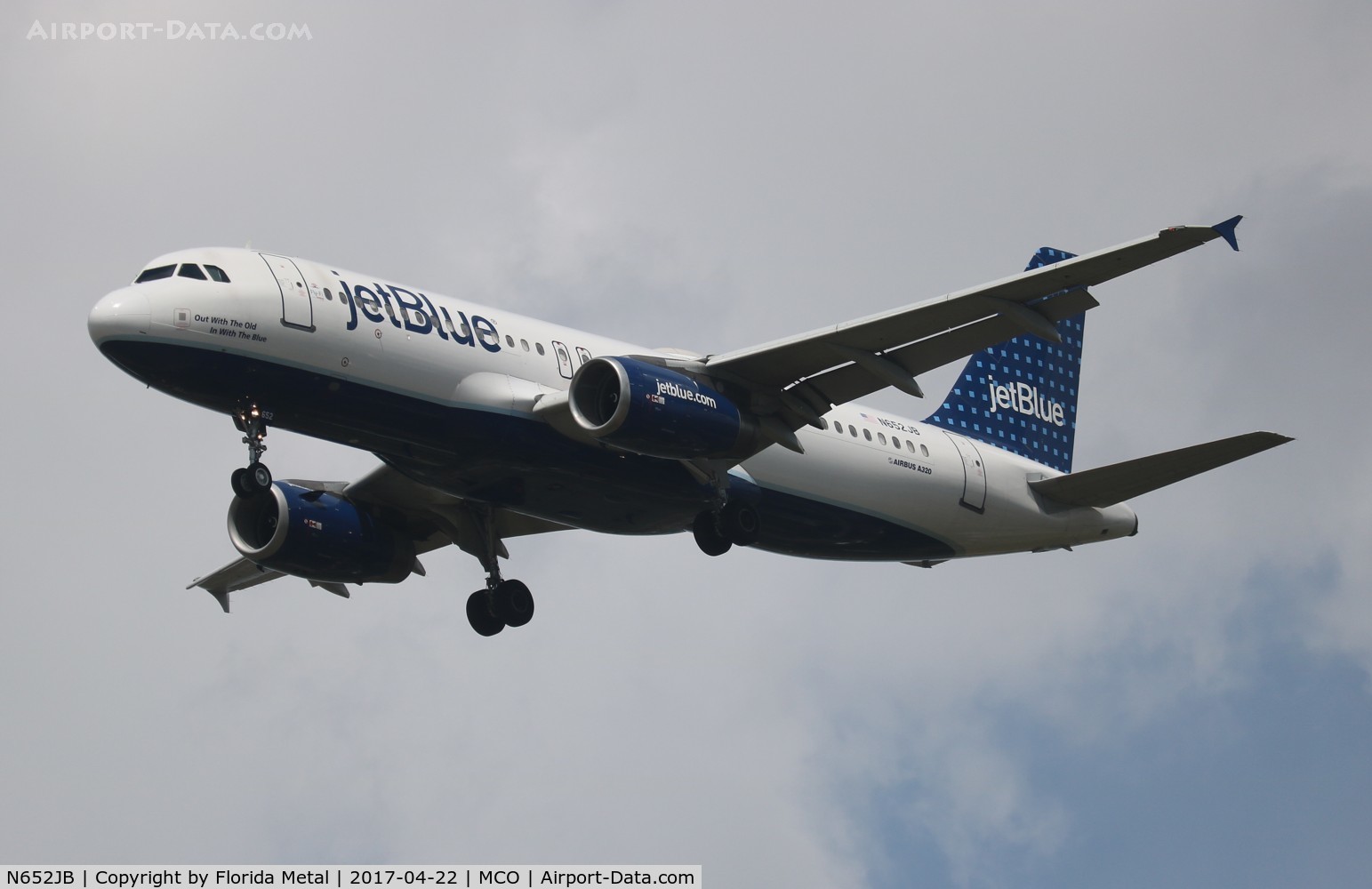 N652JB, 2007 Airbus A320-232 C/N 3029, Jet Blue