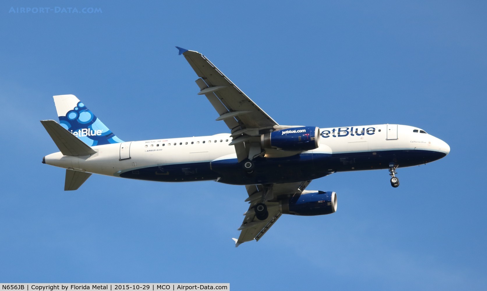 N656JB, 2007 Airbus A320-232 C/N 3091, Jet Blue