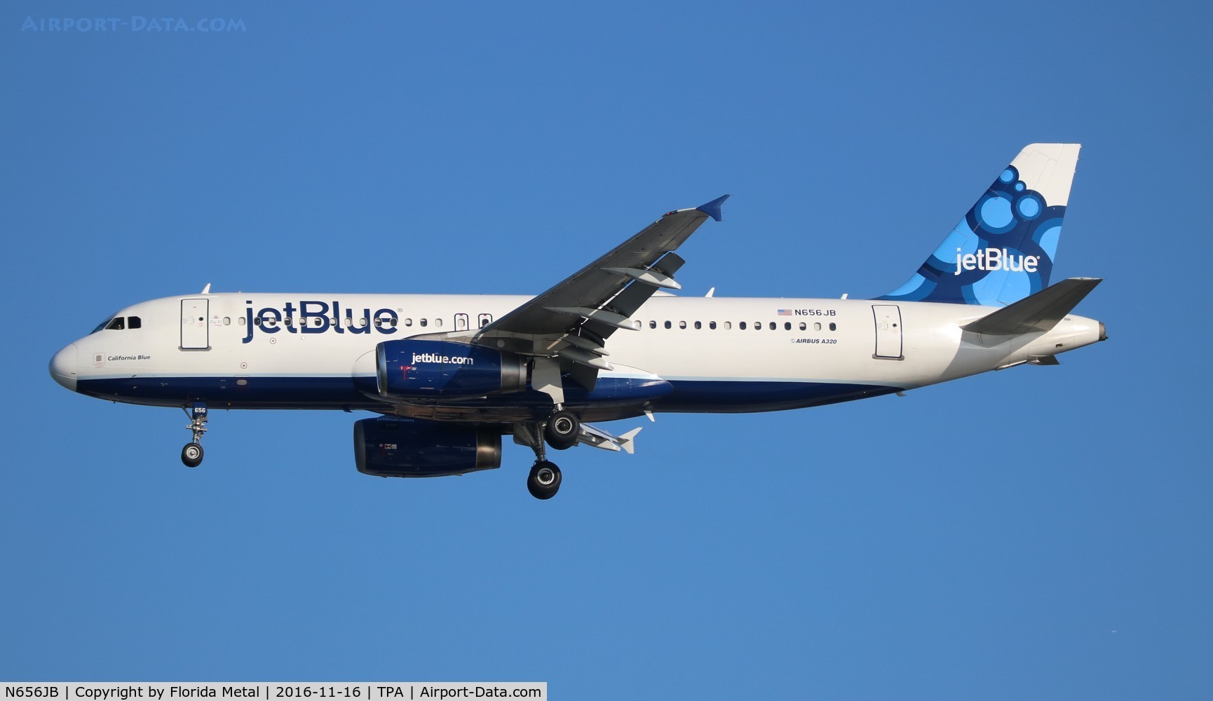 N656JB, 2007 Airbus A320-232 C/N 3091, Jet Blue