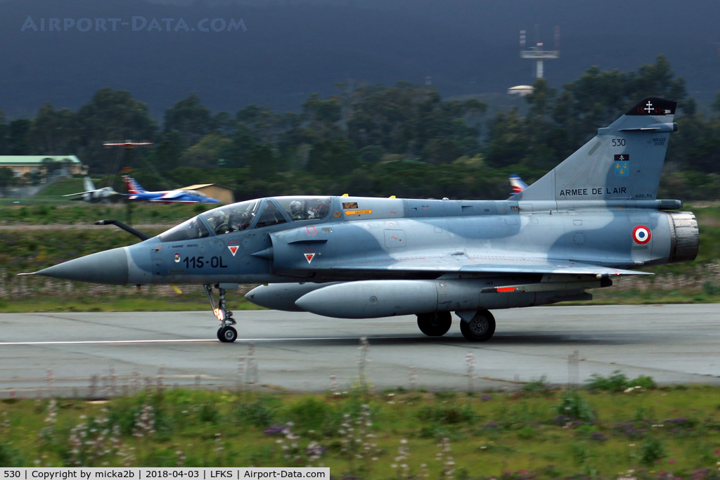 530, Dassault Mirage 2000B C/N 426, Taxiing