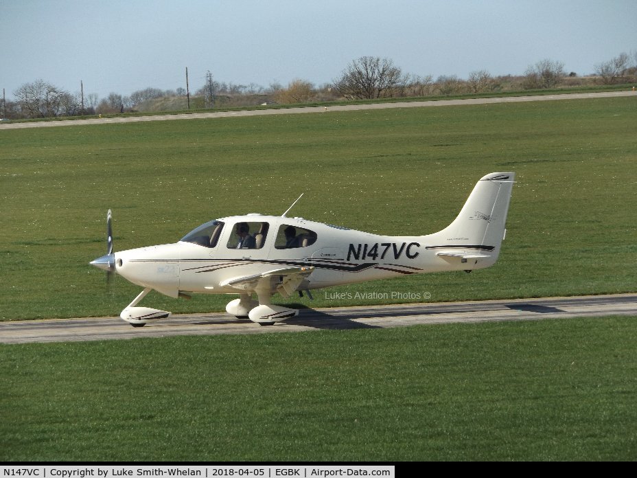 N147VC, 2003 Cirrus SR22 C/N 0689, From Sywell Aerodrome.