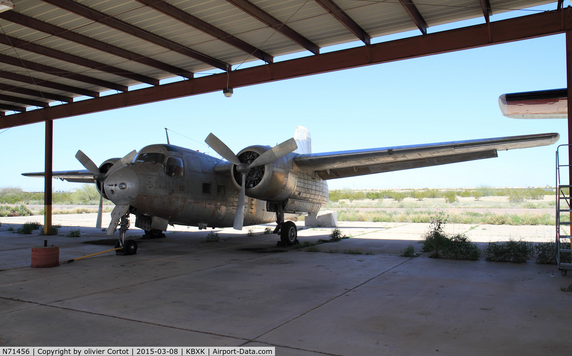 N71456, 1955 Grumman C-1A Trader C/N 5, Buckeye airport
