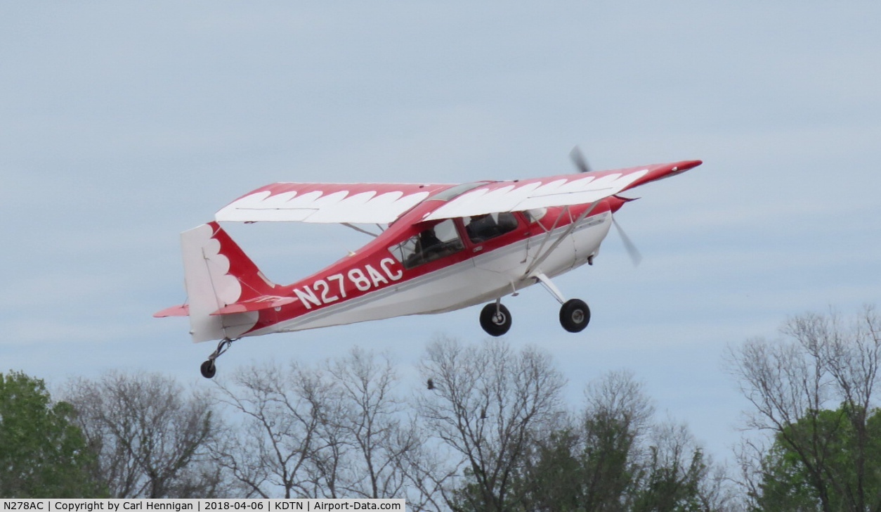 N278AC, 2001 American Champion 7ECA Citabria C/N 1385-2001, Take off runway 14