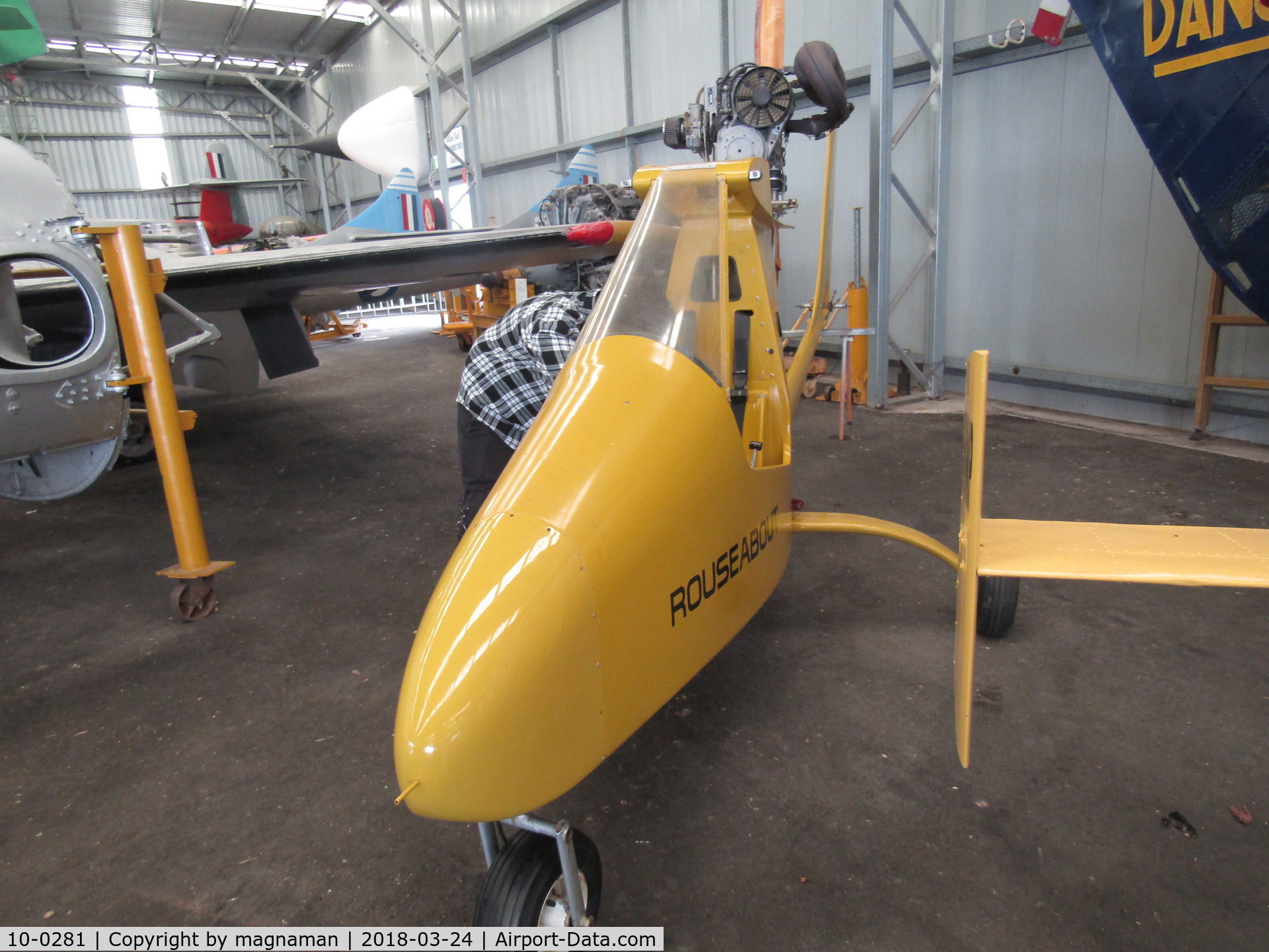 10-0281, Seabird Aviation Rouseabout C/N 003, At Caloundra Museum