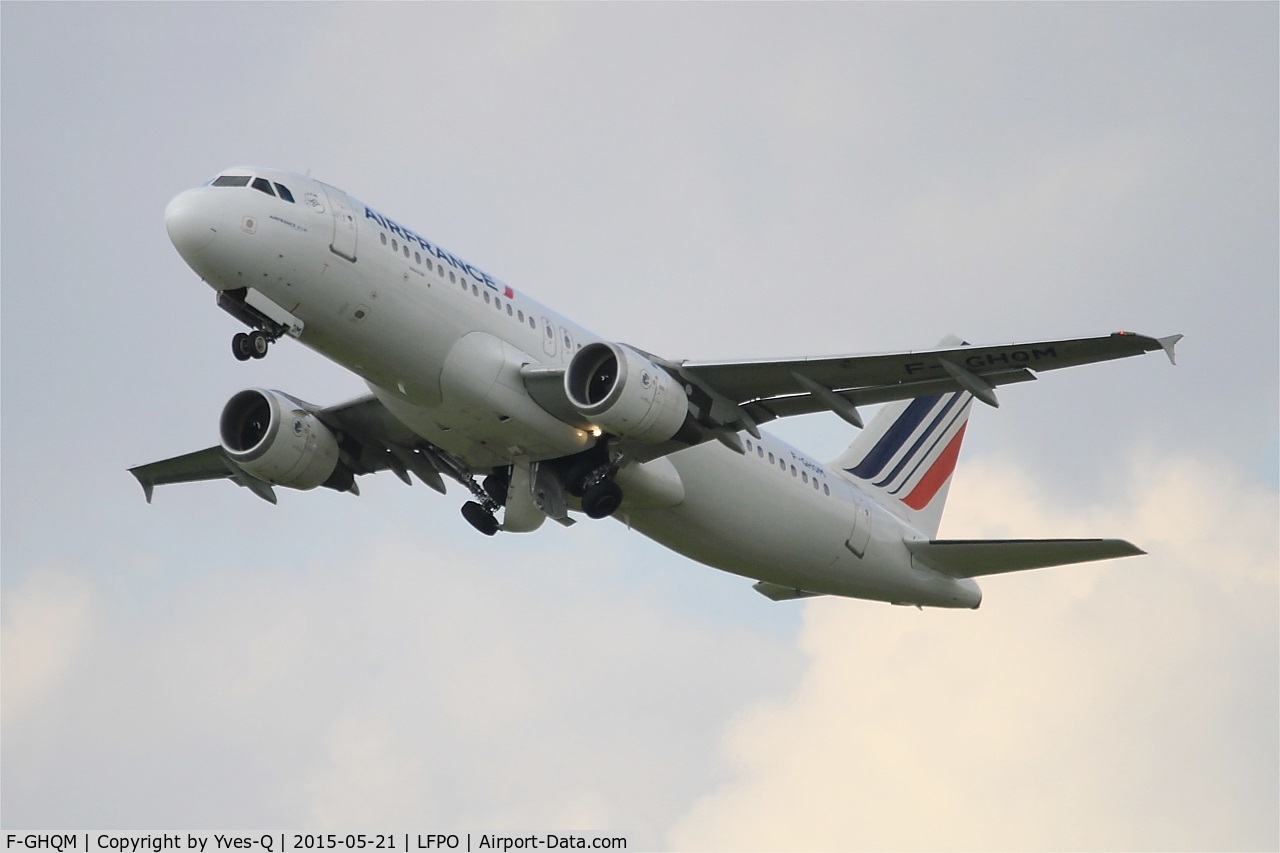 F-GHQM, 1991 Airbus A320-211 C/N 237, Airbus A320-211, Take off rwy 24, Paris-Orly airport (LFPO-ORY)