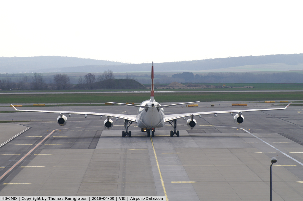 HB-JMD, 2003 Airbus A340-313 C/N 556, Swiss International Air Lines Airbus A340-300