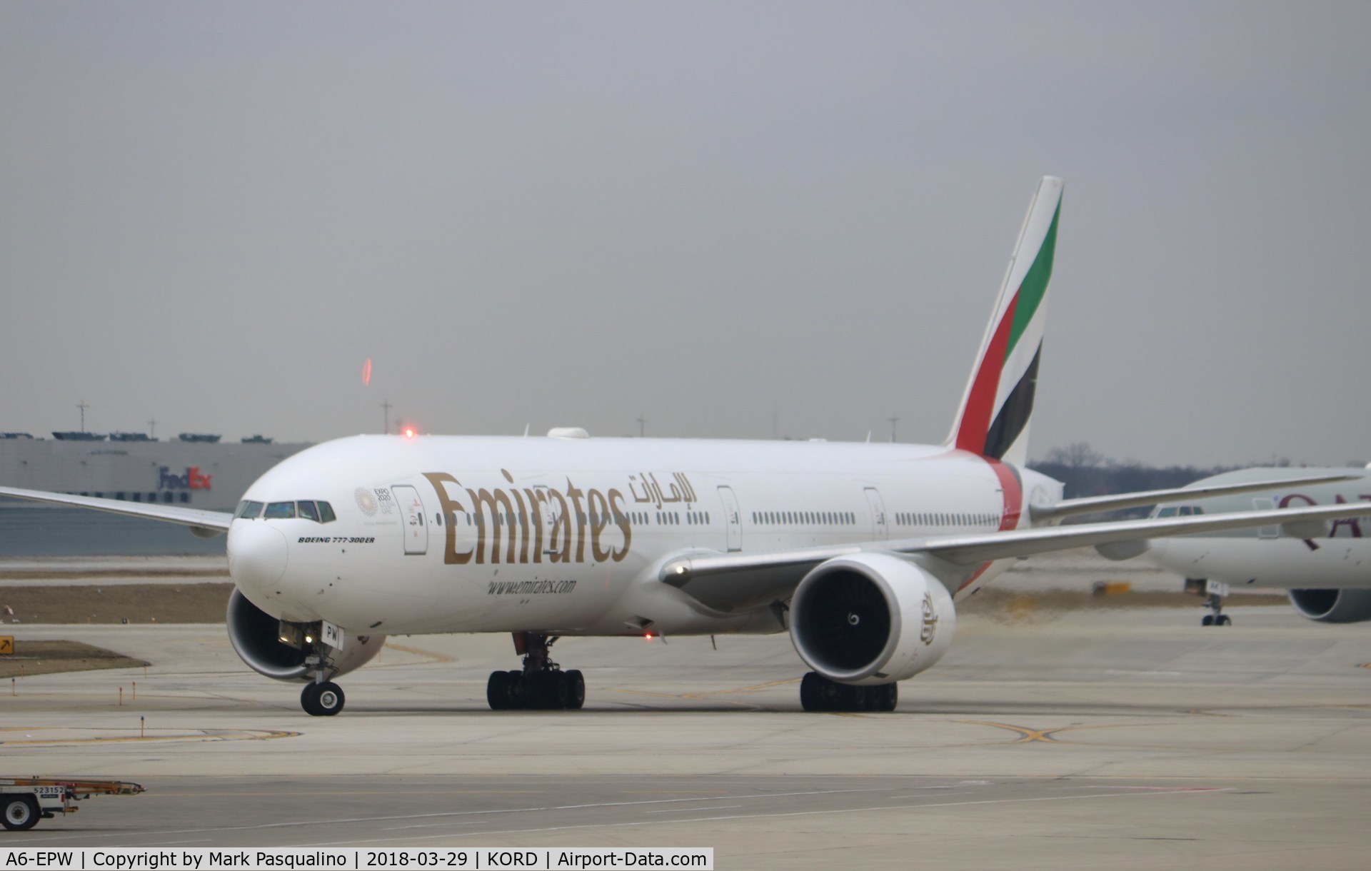 A6-EPW, 2016 Boeing 777-31H/ER C/N 42342, Boeing 777-300ER