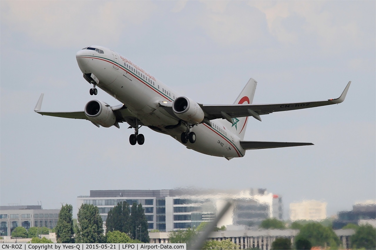 CN-ROZ, 2010 Boeing 737-8B6 C/N 33071, Boeing 737-8B6, Take off rwy 24, Paris Orly Airport (LFPO-ORY)