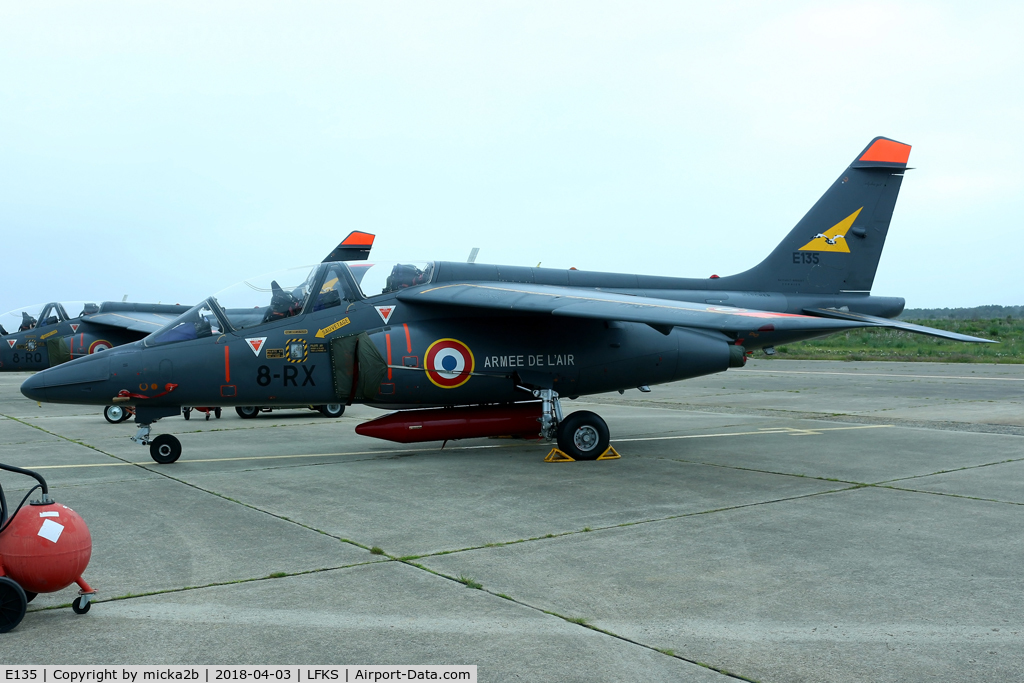 E135, Dassault-Dornier Alpha Jet E C/N E135, Parked