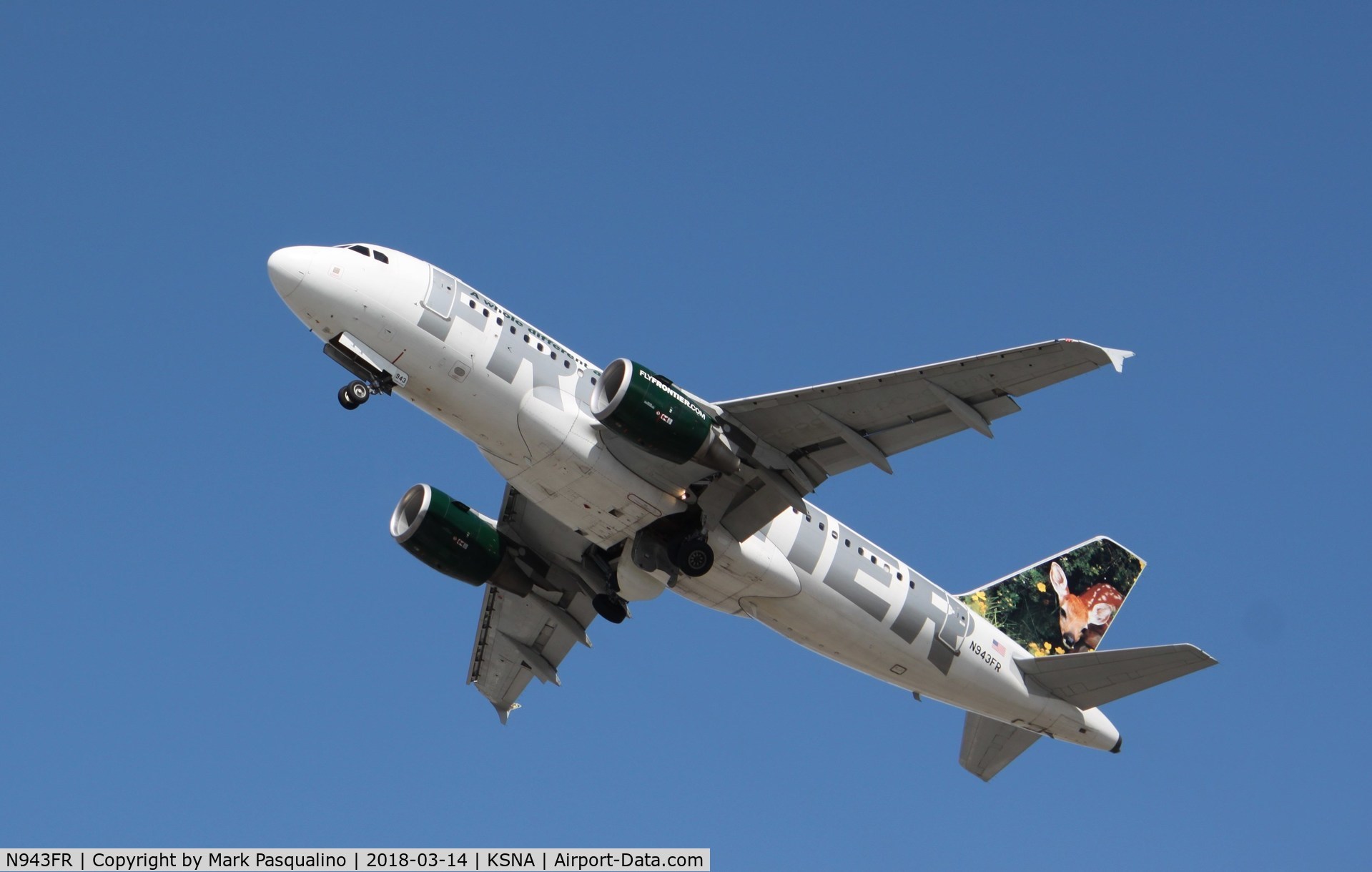 N943FR, 2005 Airbus A319-112 C/N 2518, Airbus A319