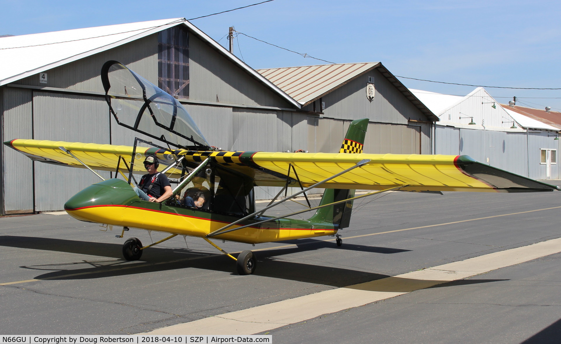 N66GU, 2017 Lockwood Aircam C/N AC224, 2017 Lockwood Aerochia Inc. AIRCAM, two Rotax 912ULS 98.6 Hp each pushers, 2 place tandem, will taxi to Rwy 22-thanks for the photo-op