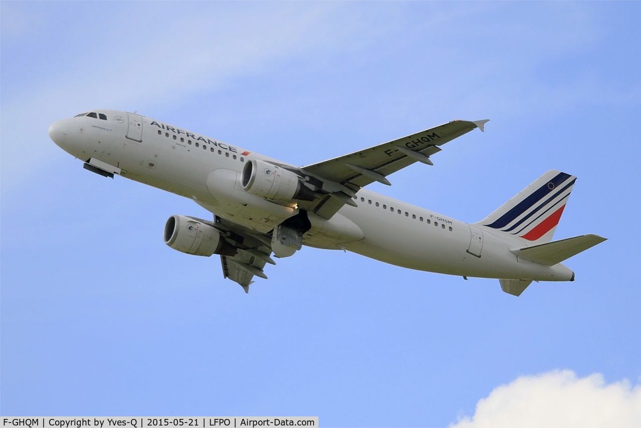 F-GHQM, 1991 Airbus A320-211 C/N 237, Airbus A320-211, Take off rwy 24, Paris-Orly airport (LFPO-ORY)