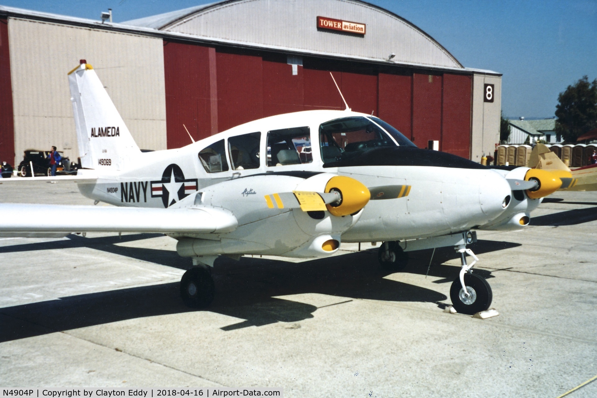 N4904P, 1961 Piper PA-23-250 Aztec C/N 27-495, California airshow? Early 1990's.