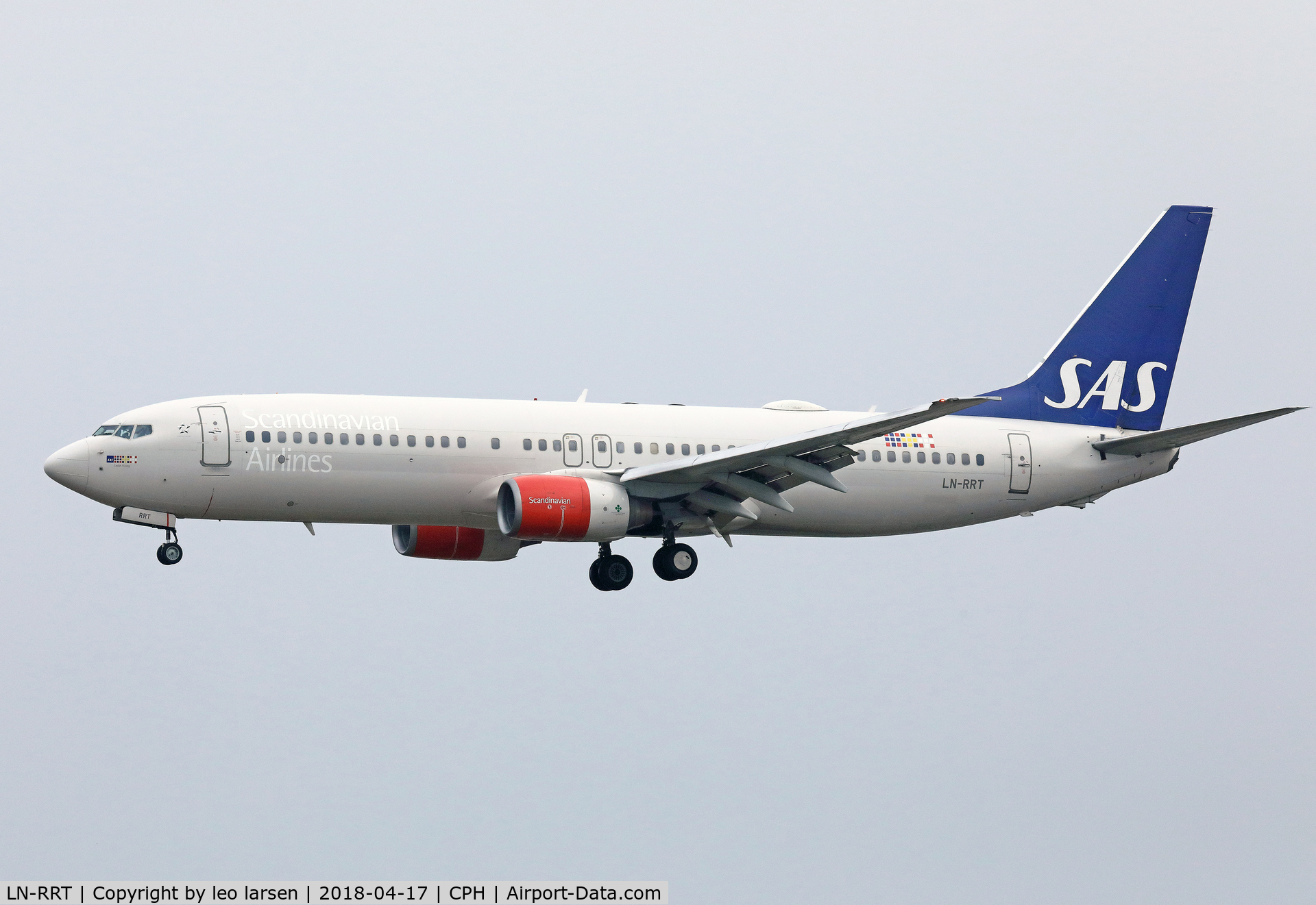 LN-RRT, 2001 Boeing 737-883 C/N 28326, Copenhagen 17.4.2018
