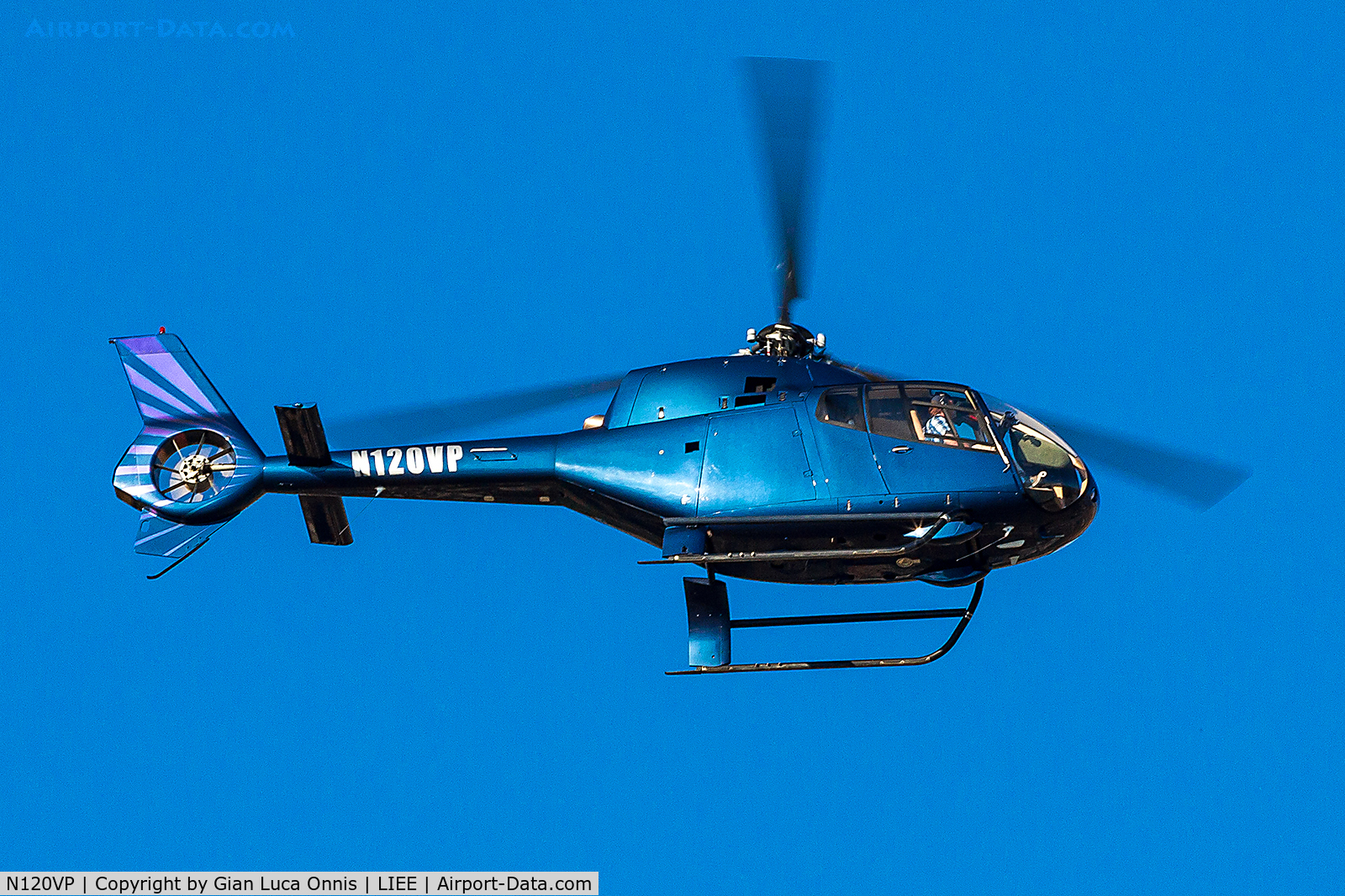 N120VP, 2002 Eurocopter EC-120B Colibri C/N 1290, LANDING 14R