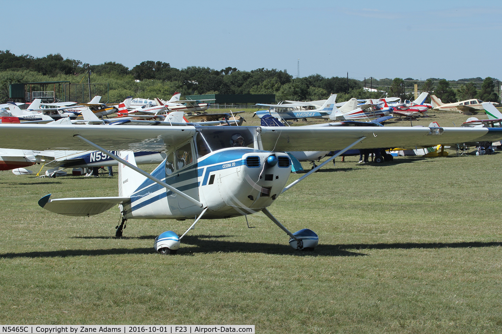 N5465C, 1950 Cessna 170A C/N 19499, At the 2017 Ranger Fly-in