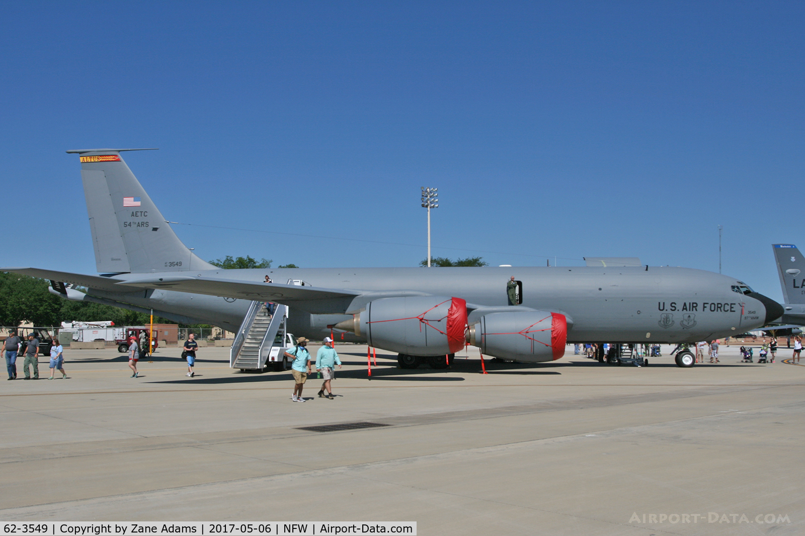 62-3549, 1962 Boeing KC-135R Stratotanker C/N 18532, At NAS Fort Worth