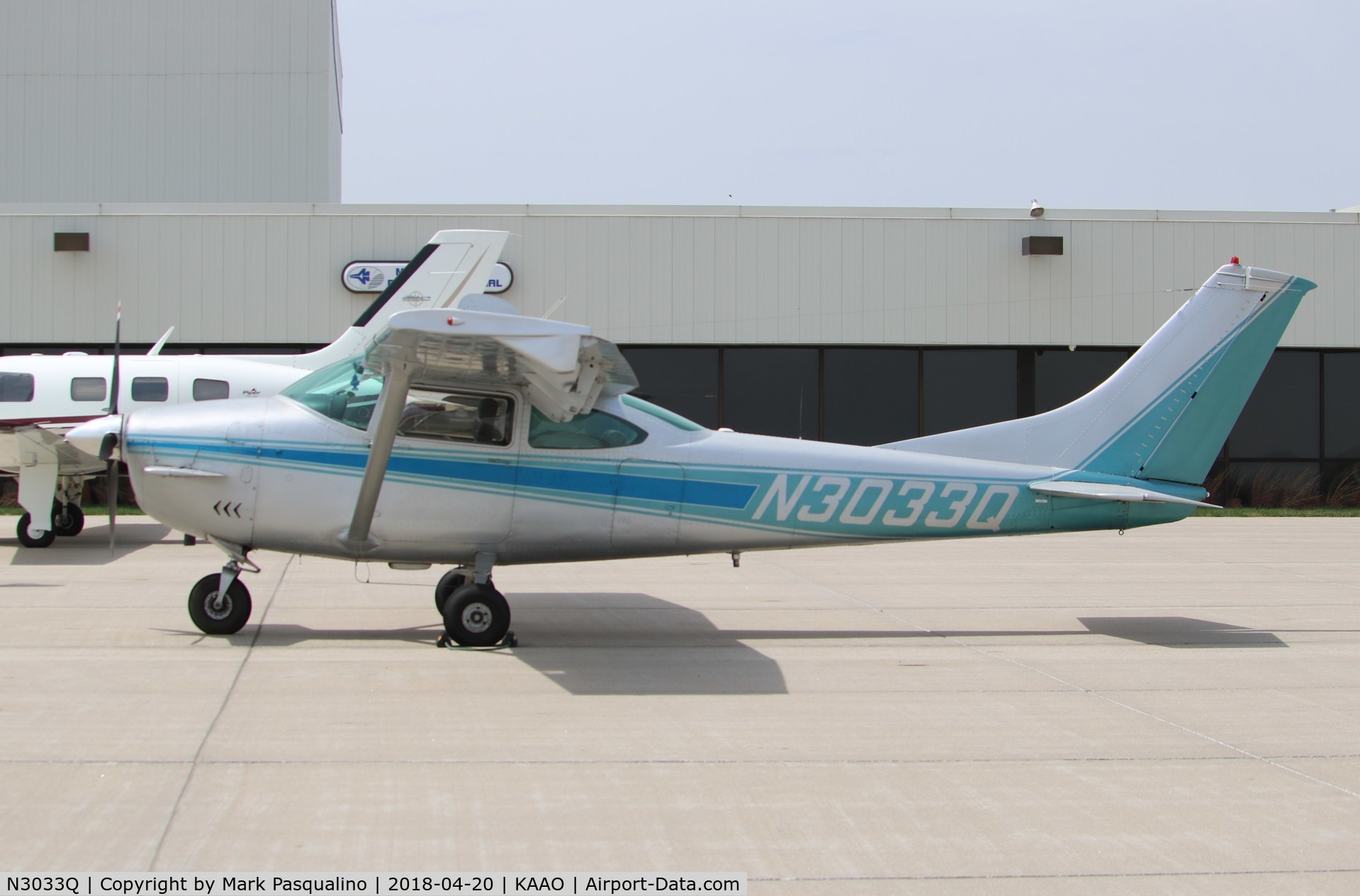 N3033Q, 1967 Cessna 182K Skylane C/N 18258033, Wren 460