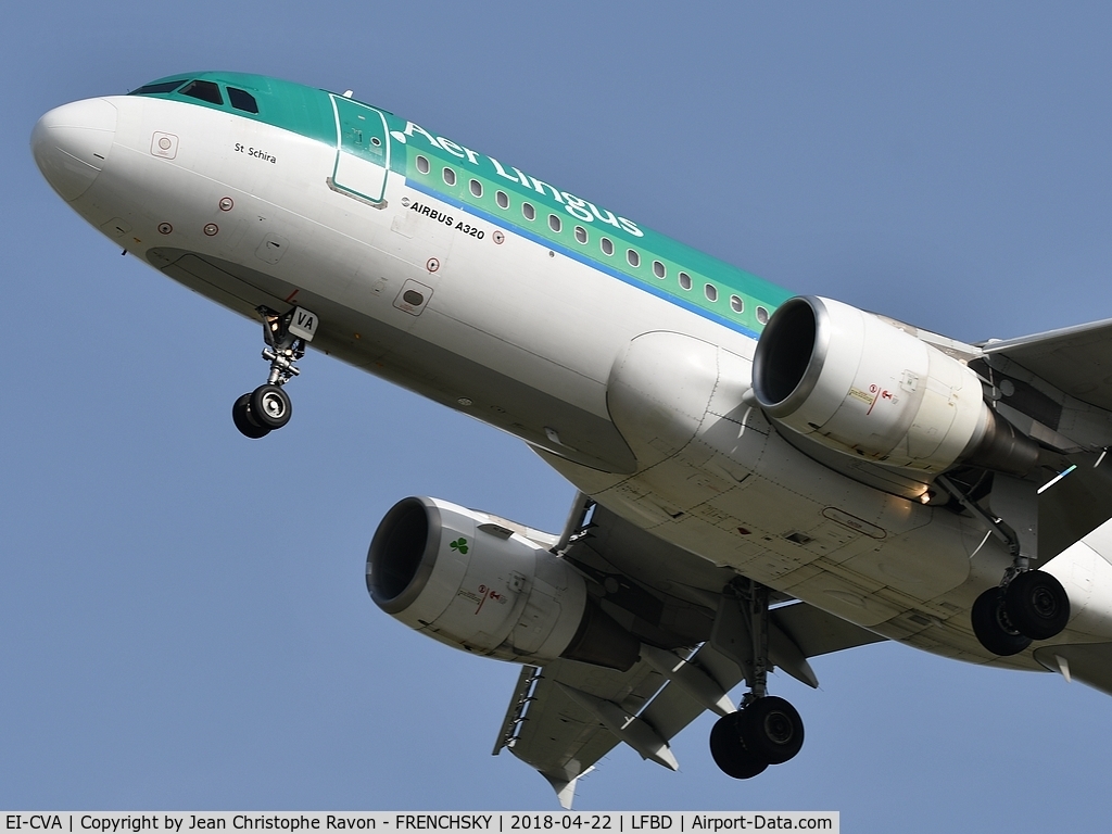 EI-CVA, 2000 Airbus A320-214 C/N 1242, EI2504 from Dublin