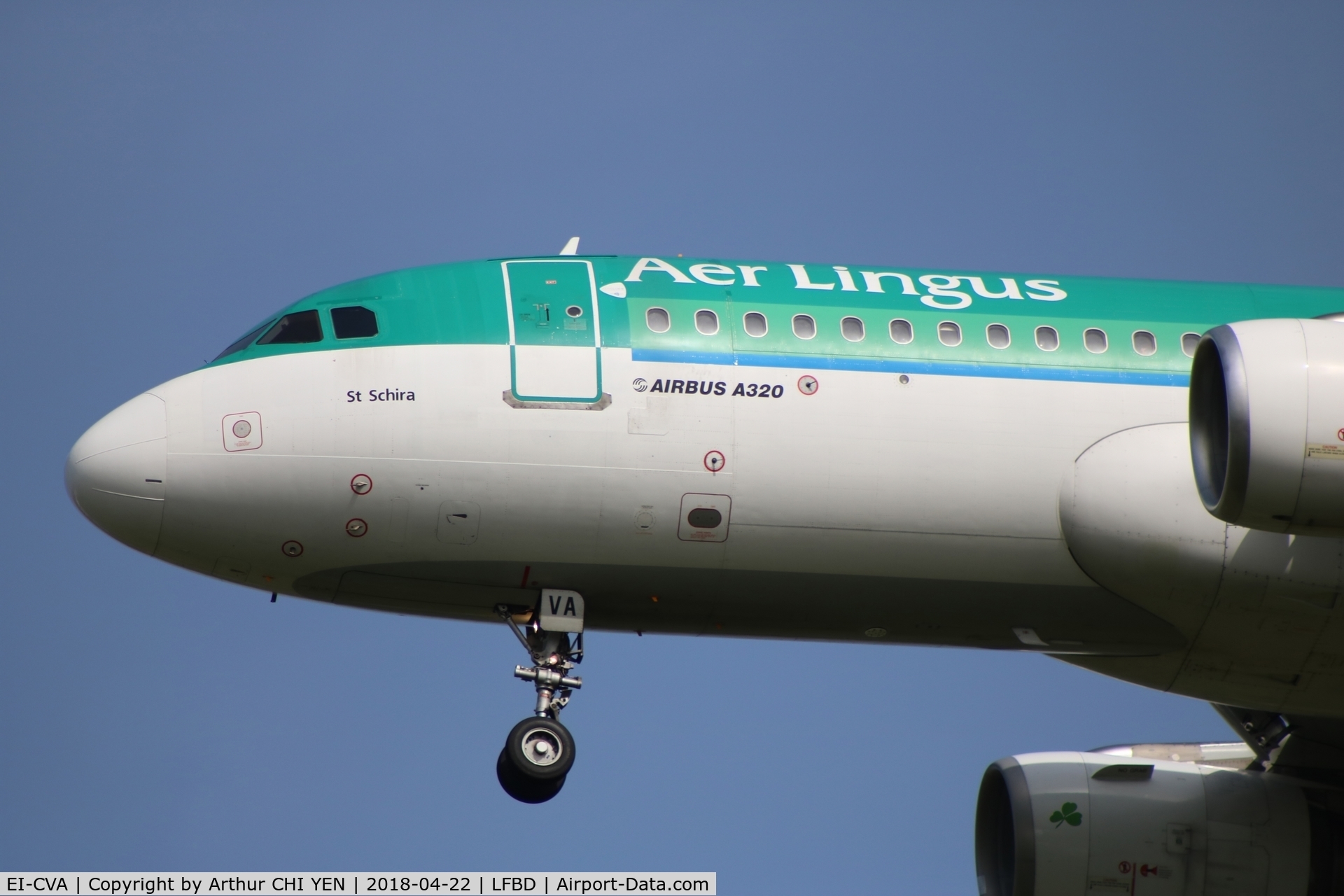 EI-CVA, 2000 Airbus A320-214 C/N 1242, From Dublin