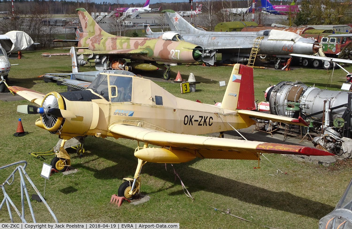 OK-ZKC, Let Z-37A Cmelak C/N 09-03, OK-ZKC  Cander Aviation Museum Riga