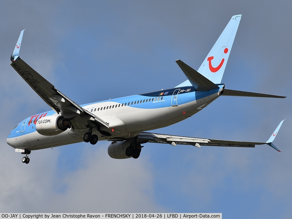 OO-JAY, 2013 Boeing 737-8K5 C/N 40944, 