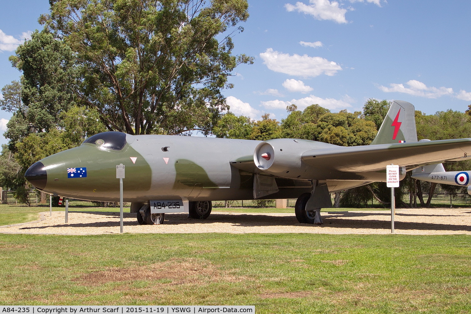 A84-235, 1956 English Electric Canberra B.20 C/N 35, RAAF Base Wagga Wagga 2015