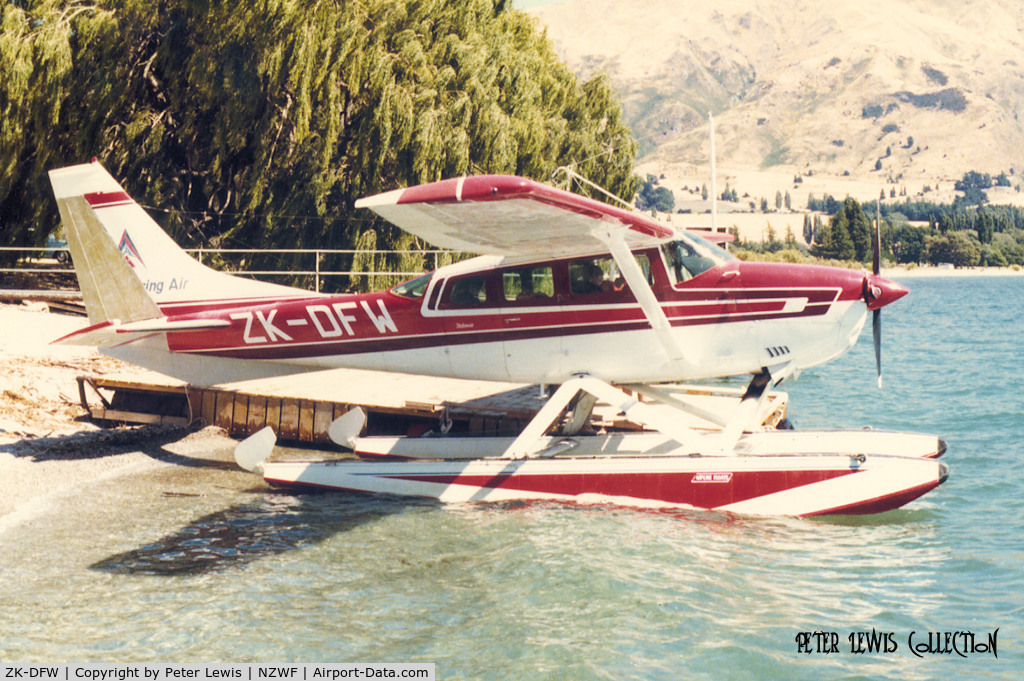 ZK-DFW, 1972 Cessna 177B Cardinal C/N 17701663, Aspiring Air Ltd., Wanaka